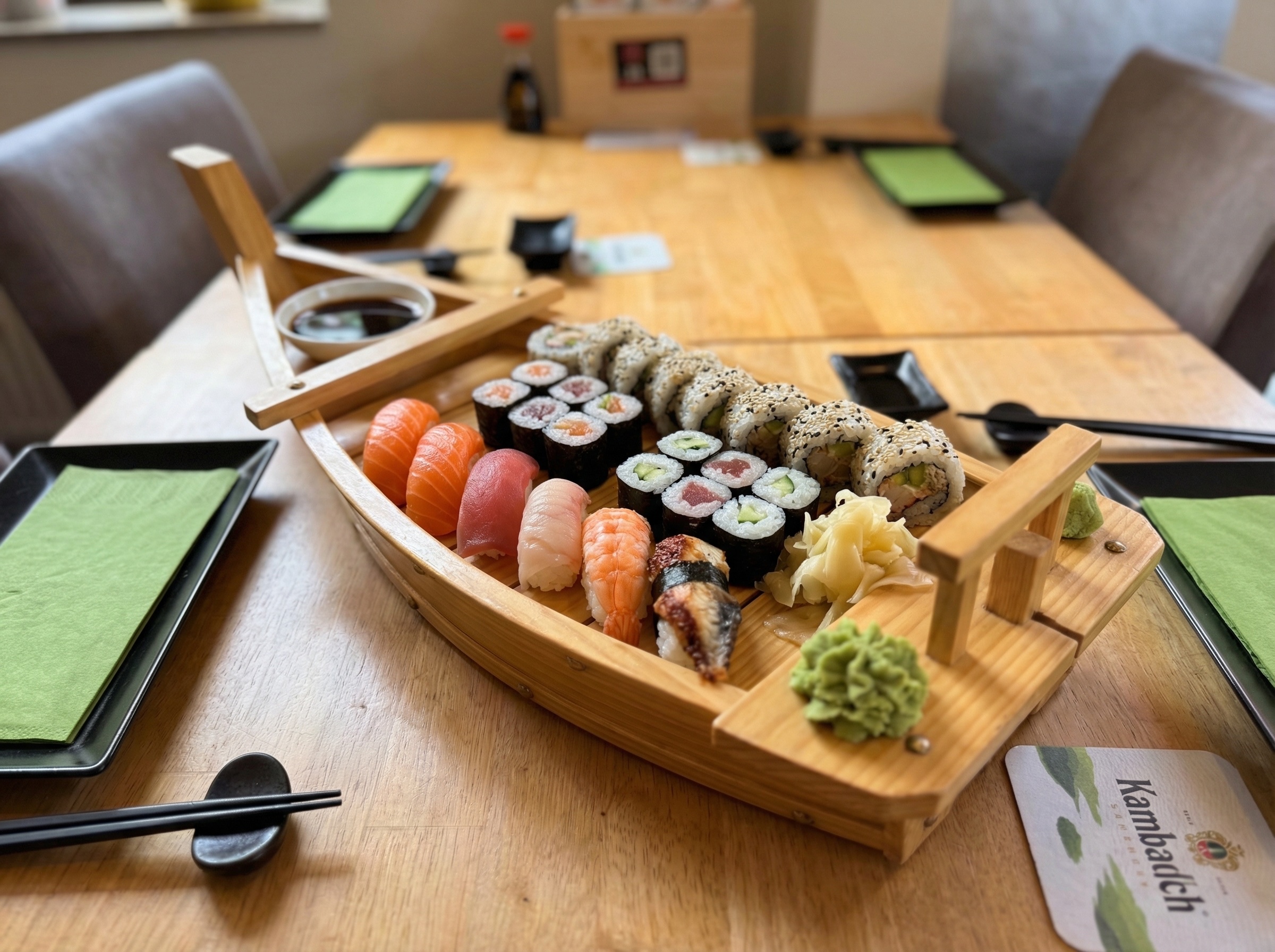 Sushi Boot bei Kawaii Bocholt